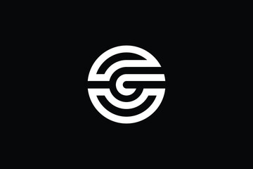 CG logo letter design on luxury background. GC logo monogram initials letter concept. CG icon logo design. GC elegant and Professional letter icon design on black background. C G GC CG