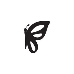 butterfly icon symbol sign vector