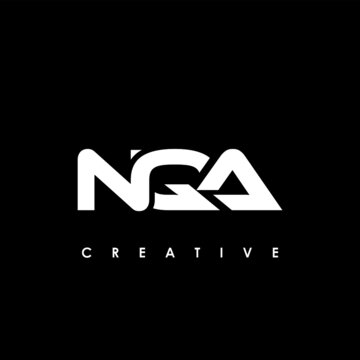 NQA Letter Initial Logo Design Template Vector Illustration