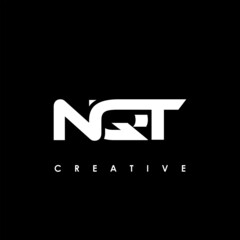 NQT Letter Initial Logo Design Template Vector Illustration