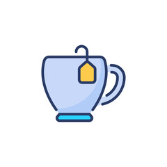 Tea icon in vector. Logotype