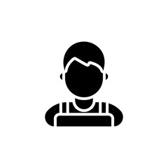Barista icon in vector. Logotype