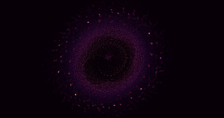 3D rendering abstract colorful fractal light background