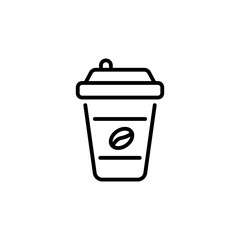 Coffee  icon in vector. Logotype