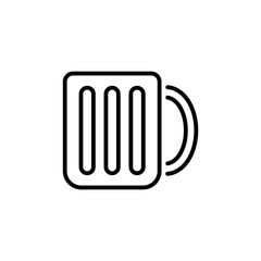 Coffee Mug icon in vector. Logotype