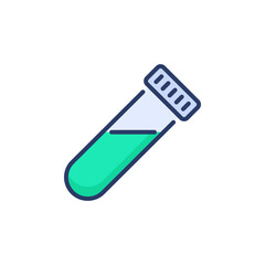 Biochemical icon in vector. Logotype