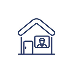 Quarantine icon in vector. Logotype