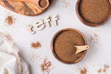 Ancient grain teff popular in Eritrean and Ethiopian cuisine