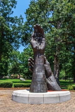 Becoming Bronze Sculpture At University Of Montevallo