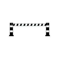 Barrier Entry and Exit vector icons