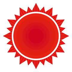 太陽のイラスト