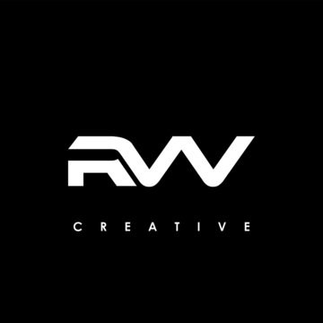 RVV Letter Initial Logo Design Template Vector Illustration