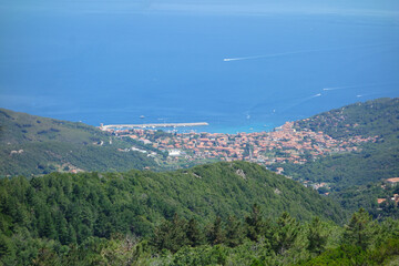 Aerial view of Marciana