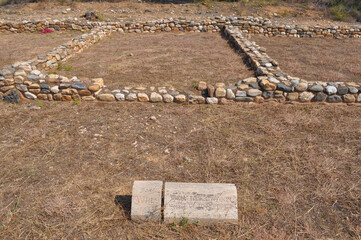 Olynthus ruins in Chalkidiki