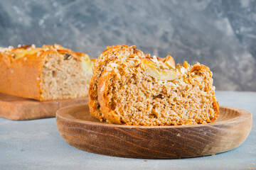 Banana bread with oats free sugar