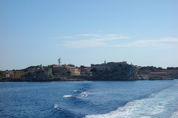 Pianosa Island in Italy