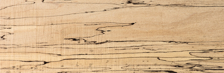 Spalted maple texture, with unique and distinctive black lines. Sought after wood for guitar...