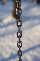 chain and sky