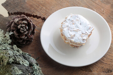 individual cakes as sweet dessert