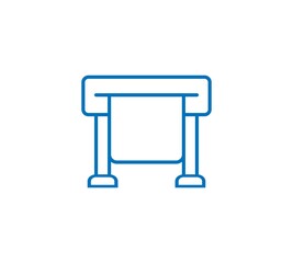 plotter icon vector on white background, plotter trendy filled icons from Electronics collection, plotter vector illustration.