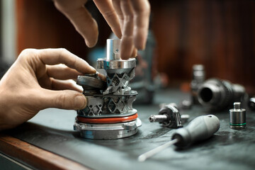 Repair of old construction tools