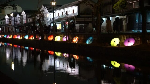 倉敷美観地区春宵あかり