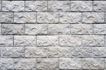 Light brick wall, art concrete, stone texture, background