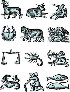 Medieval Zodiac Signs