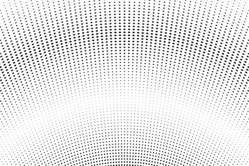 Halftone pattern. Abstract halftone wave dotted background. Futuristic twisted grunge pattern, dot, circles.