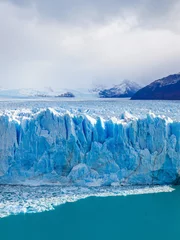 Deurstickers De deskundige bruine gletsjer © saiko3p