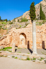 Delphi ancient sanctuary, Greece