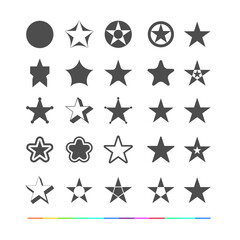 Design elements - stars icon