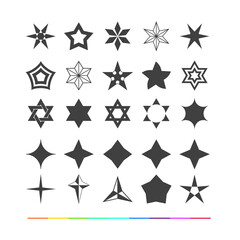 Design elements - stars icon