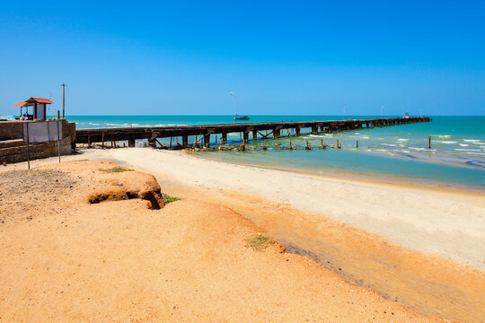 Talaimannar pier, Sri Lanka