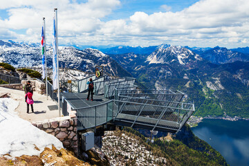 Fototapeta premium Dachstein Mountains in Austria
