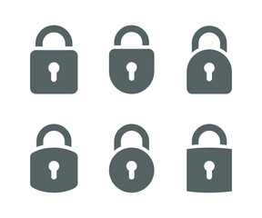 lock icon vector