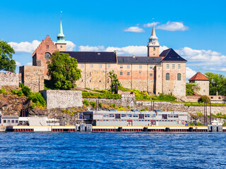 Naklejka na ściany i meble Akershus Fortress in Oslo