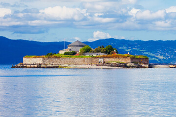 Munkholmen island in Trondheim