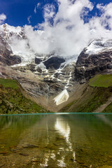 lake in the mountains