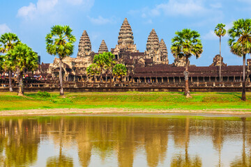 Fototapeta na wymiar Angkor Wat temple, Siem Reap