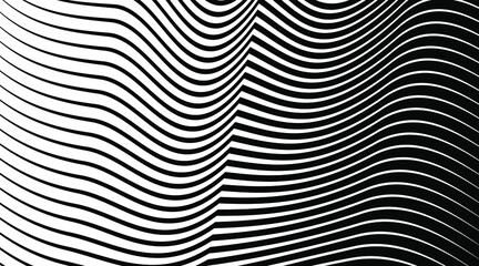 art absctract diagonal lines monochrome halftone backdrop stripes black and white geometric background for web and print