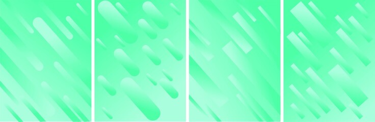 Gradient flowing geometric pattern background texture for poster cover design.