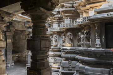 view of old hindu temple