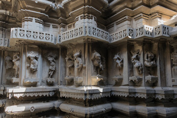 headless statues in old hindu temple