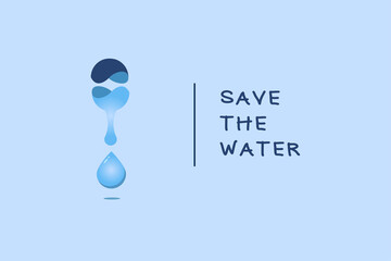 World water day, the concept of saving the natural environment with ecological background vector art and illustrations