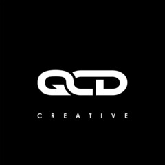 QCD Letter Initial Logo Design Template Vector Illustration