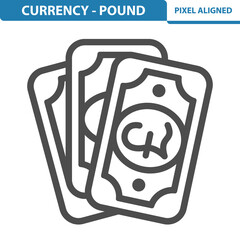 Currency - Pound Icon