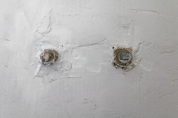 Ścienne przyłącza wody