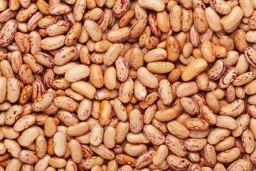 Close up of Organic Lobia,  ( Lobia ) or kidney beans dal Full-Frame Background. Top View