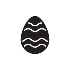Variegated Eggs icon in vector. Logotype